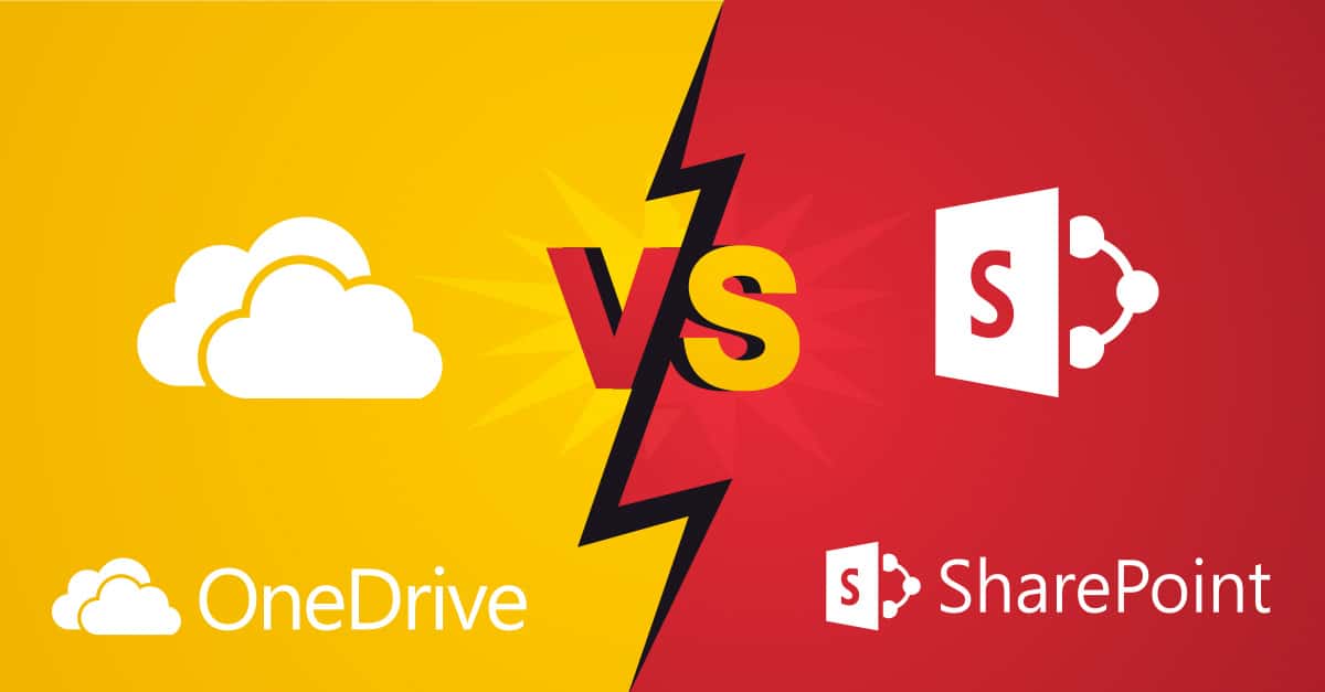 sharepoint v onedrive