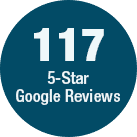 117 5-Star Google Reviews