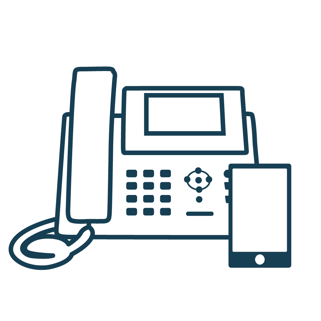 Managed IT services voip phone solutions web icon